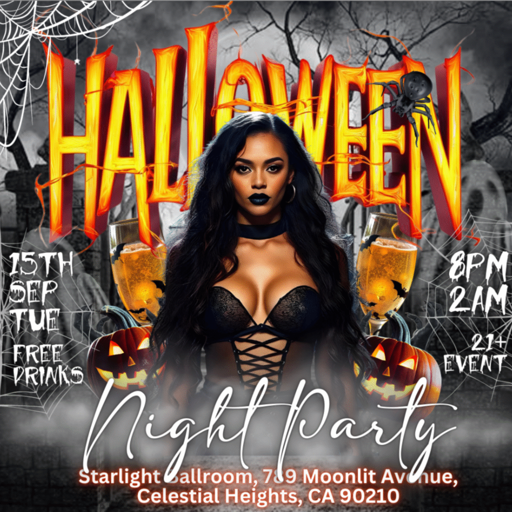 Copy of Halloween Flyer 11 - listing images