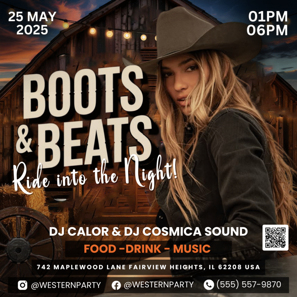 Western party Flyer 01