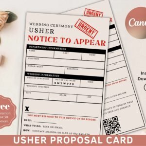Usher proposal, be my best man, best man proposal card, be my groomsmen, usher card, usher proposal card, groomsman card, groomsmen cards