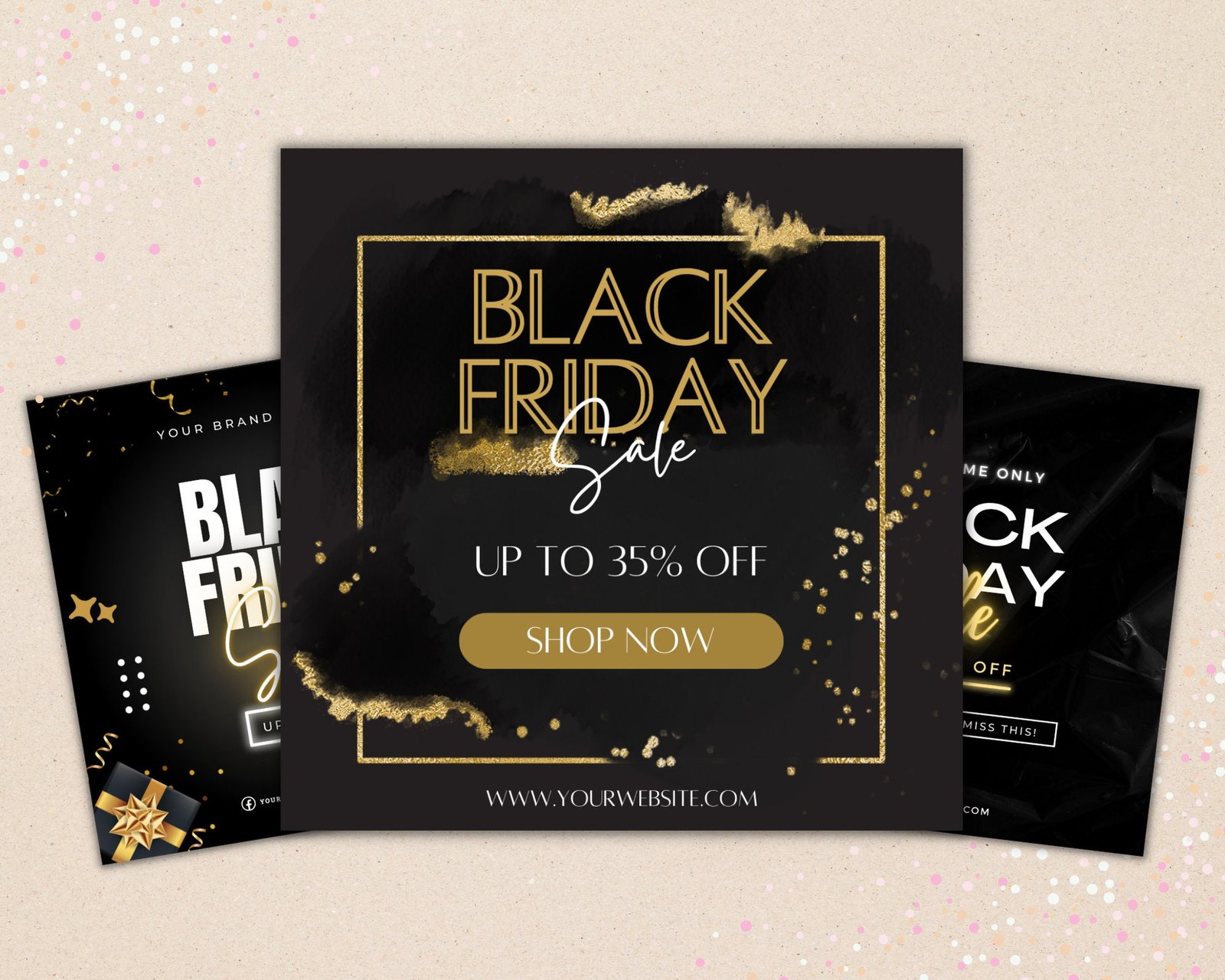 Black Friday Sale Flyer Bundle, Shop Sale Template, Book Now Flyer, Flash Sale Flyer, Fall Sale Flyer, Holiday Flyer, Shop Sale Template - Image 3