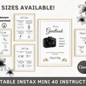 How to take a photo, instax mini 40 camera, instax mini 40 instructions, instax camera instructions