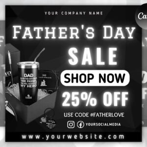 Father's day sale flyer, book now flyer, wig install flyer, hair flyer, lash flyer, event flyer, mua flyer, social media flyer