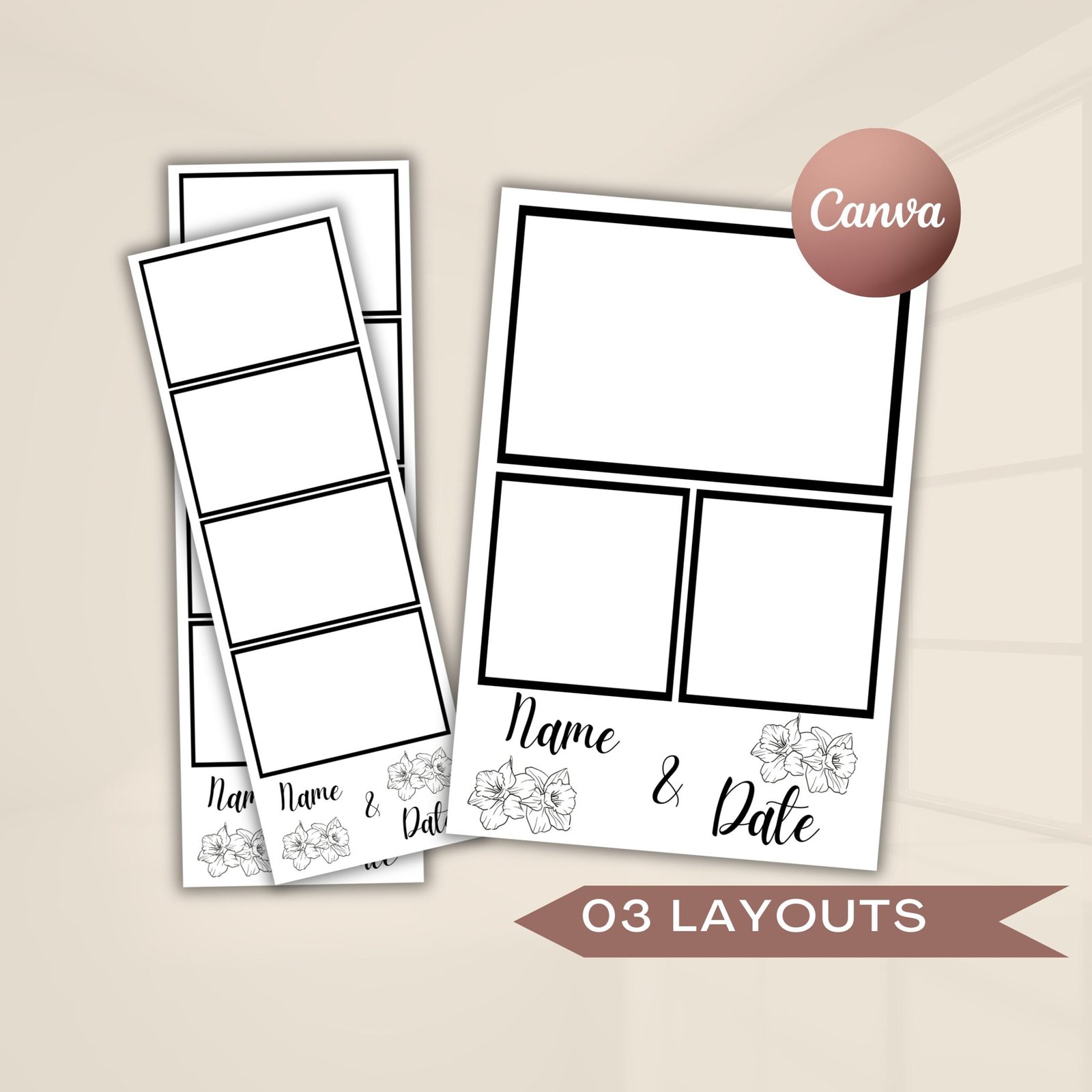 Custom photobooth template, order to create a custom photobooth template 2x6 stripe, 4x6, portrait, landscape setup, digital download