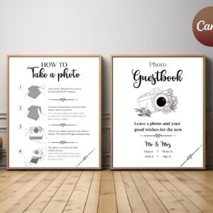 Polaroid Now I-Type Camera Instructions, How To Take A Photo, Photo Guest Book, How To Load New Film, Wedding Polaroid, Wedding Signage