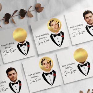 Printable Celebrity Who Has the Groom? Bachelorette Party Groom, Groom Scratch Off Game, Bridal Shower Game, Canva Template Digital Download